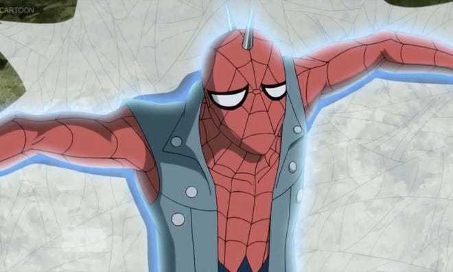 Spider-Punk from Ultimate Spider-Man