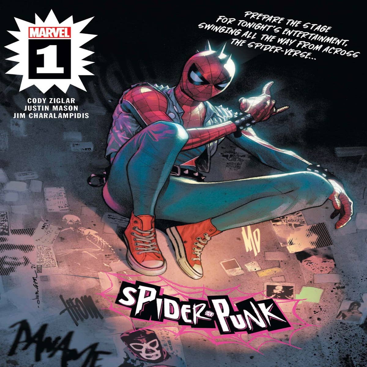 The 'Across the Spider-Verse' Spider-Punk character Hobie was animated with  different frame rates for different parts of his own body and accessories -  befores & afters