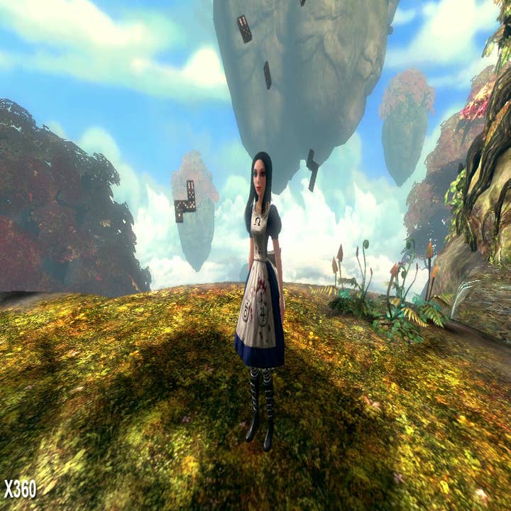 Alice Madness Returns Microsoft Xbox 360 EA Electronic Arts Unreal  Technology