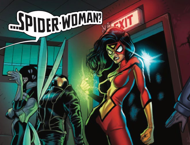Spider-Woman is mad