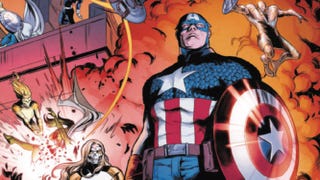 Captain America Finale #1 splash page image cropped