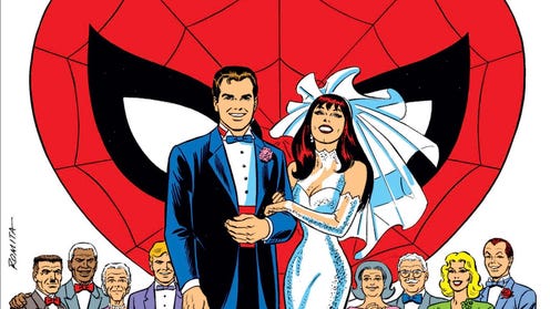 Spider-Man wedding