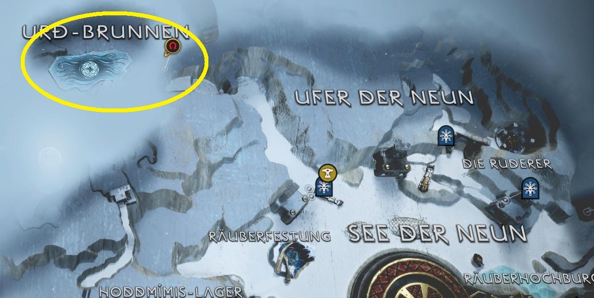 God Of War Ragnarok Midgard Nornentruhe God of War Ragnarök: Urd-Brunnen - Alle Sammelobjekte (Nornentruhe