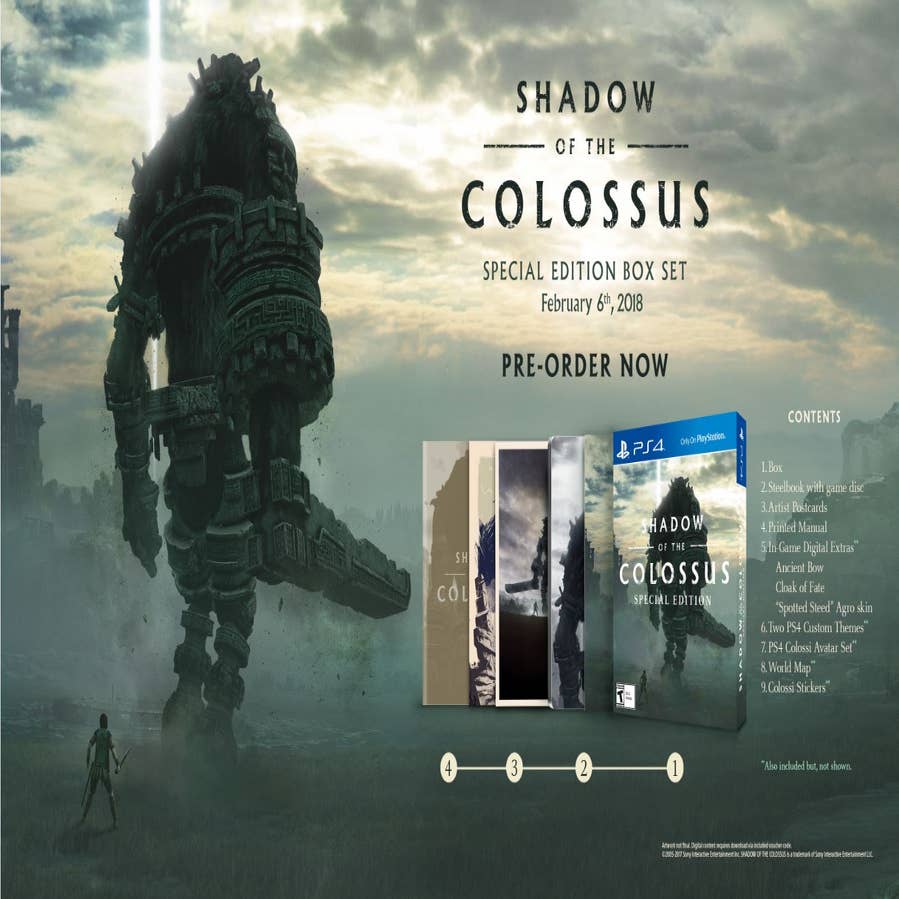 Shadow of the Colossus é comparado no PS2, PS3, PS4 e PS4 Pro
