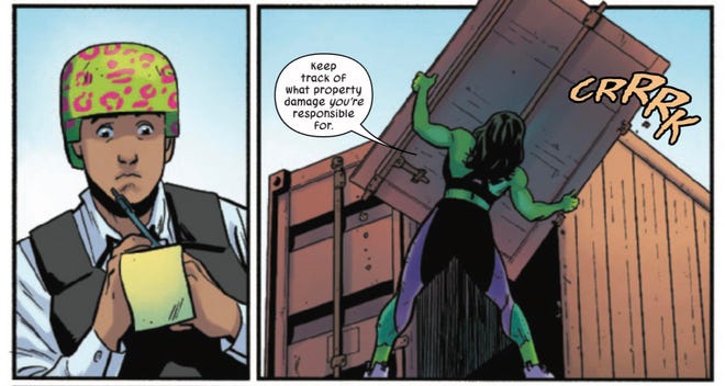 She-Hulk superhero rule #5