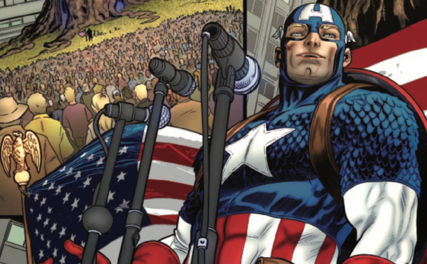 Captain America in Uncanny Avengers #3