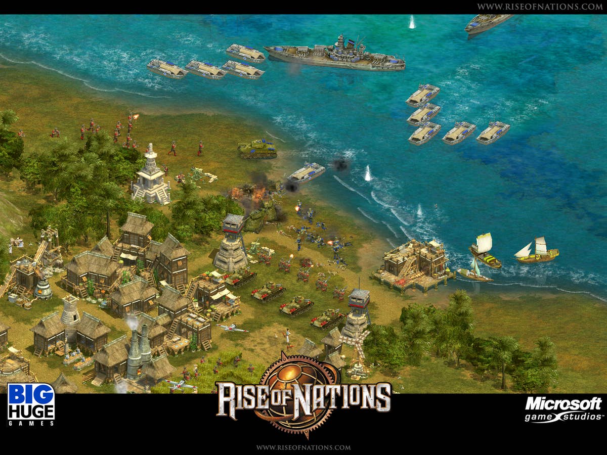  Rise of Nations - PC : Video Games