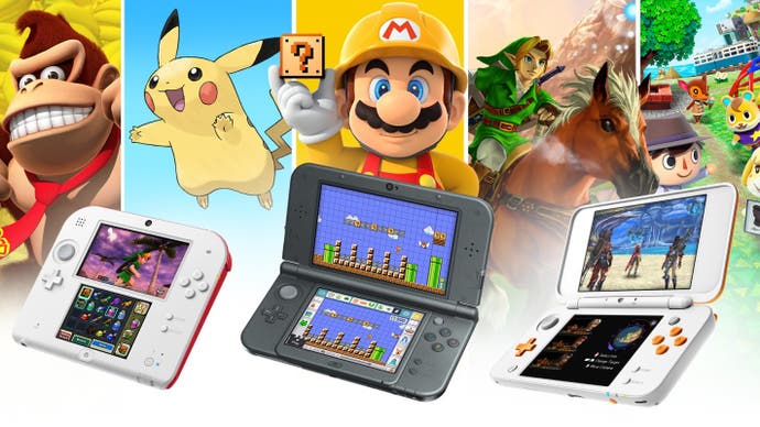 Family of 3DS consoles