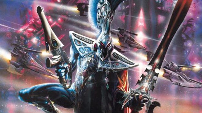 Third Eldar Codex Cover Warhammer 40K miniatures game