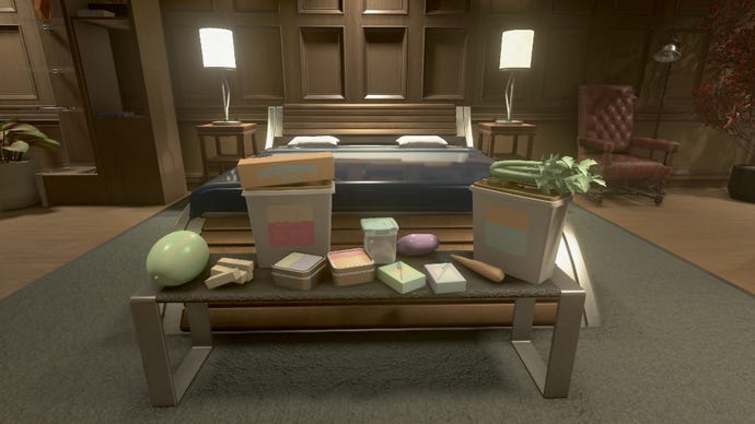 A table of objects in Starfield with the cutesy Saccharinity of Starfield mod applied