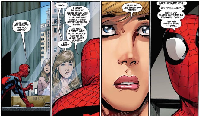 Sara Bailey, Spider-Man's lost love