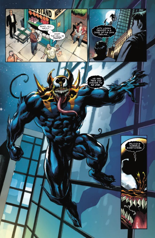 Wolverine as Venom