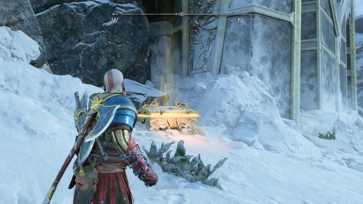 God of War Ragnarök See der Neun Alle Sammelobjekte (Legendäre Truhe, Wissen, Artefakte