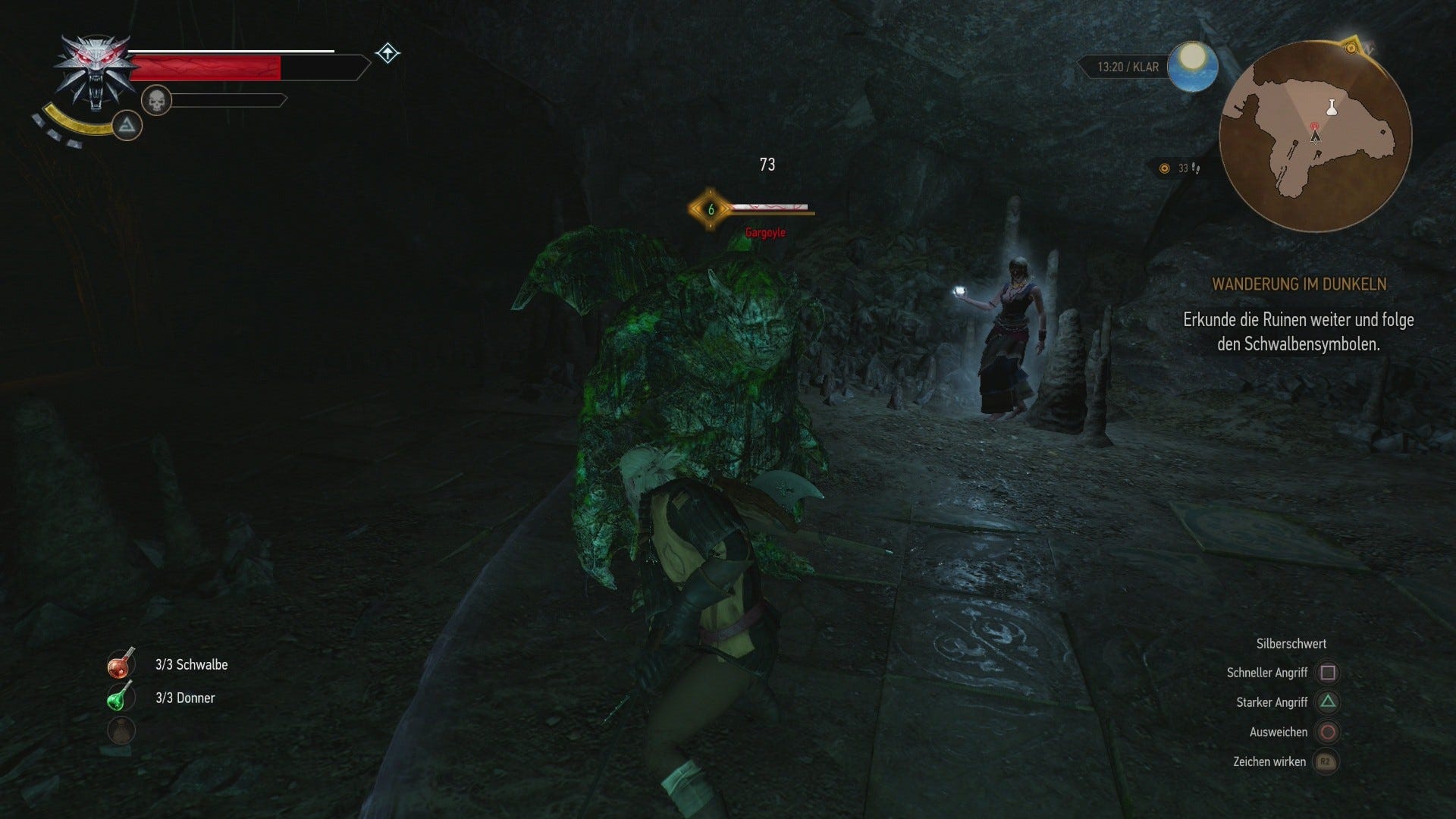 The Witcher 3: Wanderung im Dunkeln - Gargoyle, Boss: Nithral