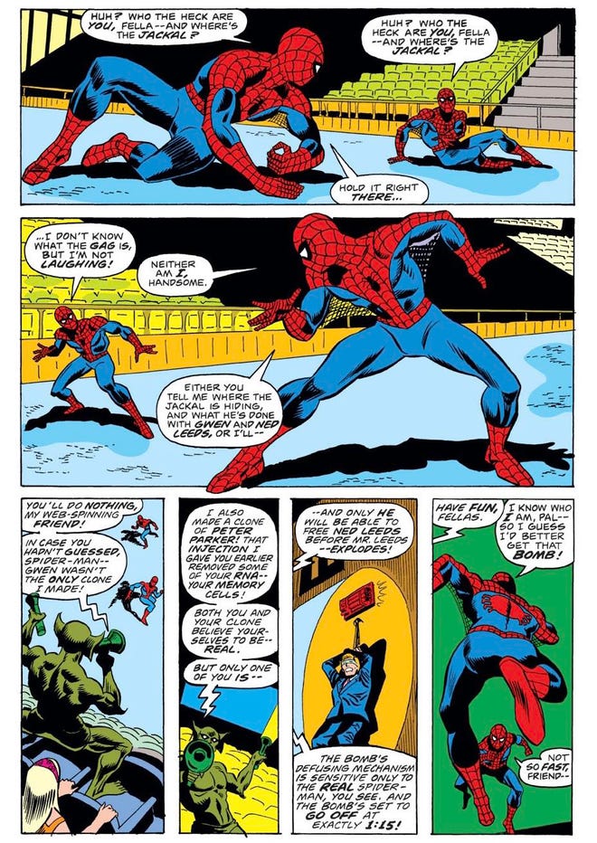 Spider-Man meets Ben Reilly