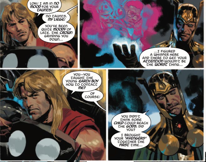Loki and Thor in Avengers: Twilight