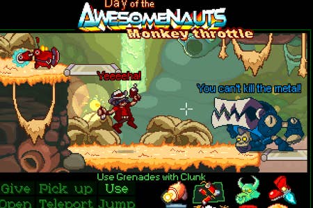 Romino revela Day of the Awesomenauts: Monkey Throttle