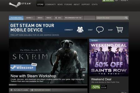 Valve creating Steam Box