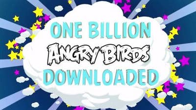 Angry Birds hits 1 billion downloads