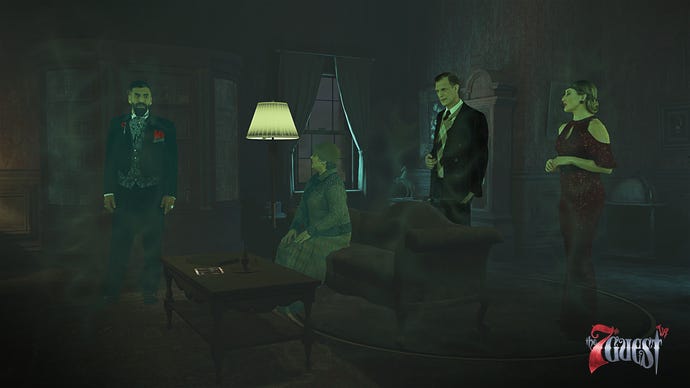 The ghostly cast of The 7th Guest VR