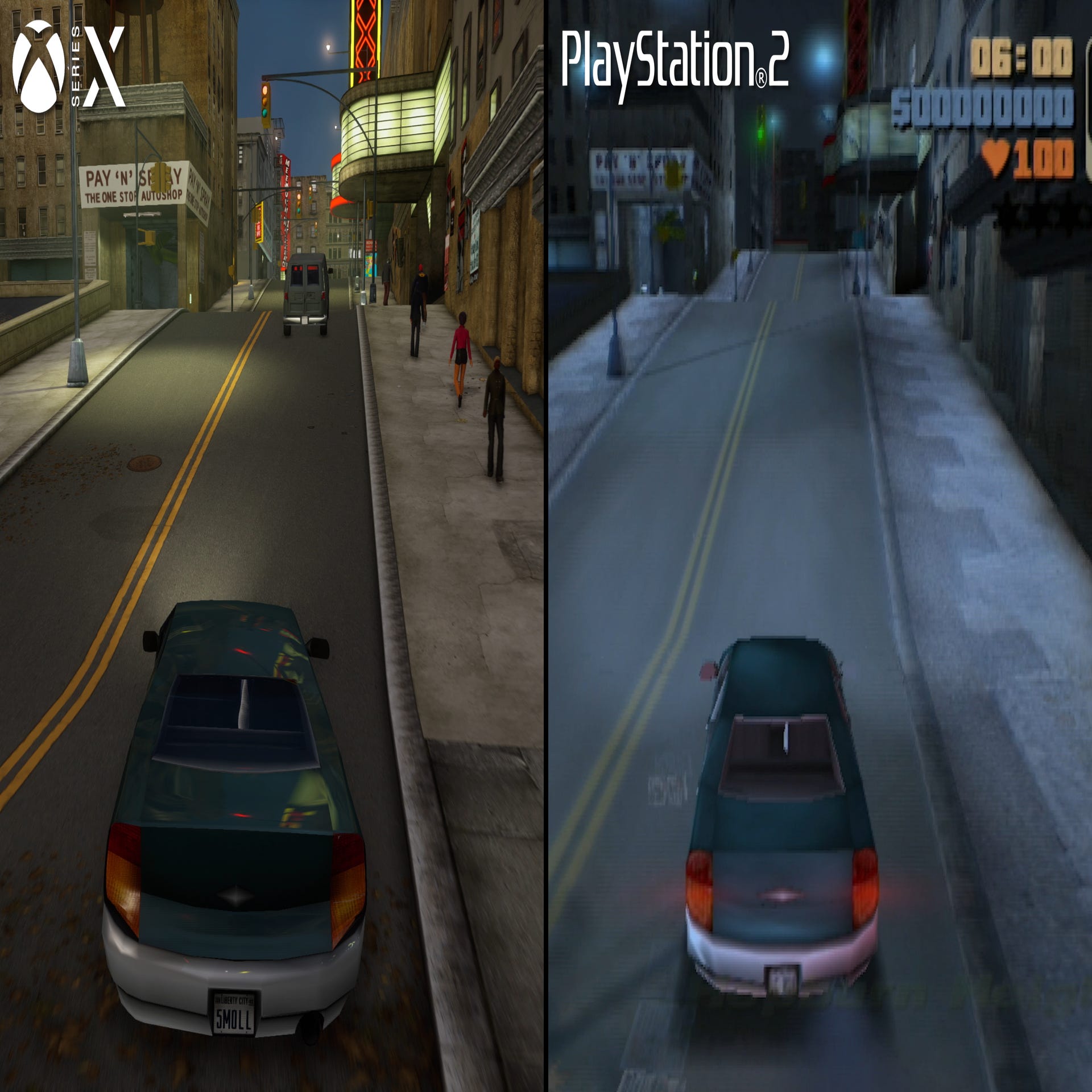 GTA 3 vs GTA 3 Definitive Edition