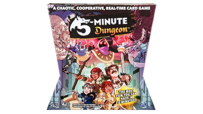 5-Minute Dungeon quick board game box