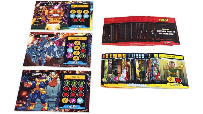 5 Minute Marvel cards