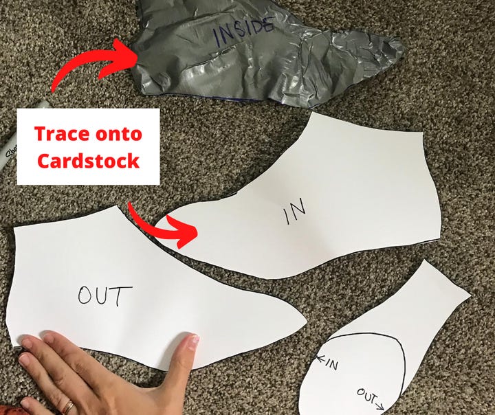 Shoe Slip Cover and Armor Tutorial