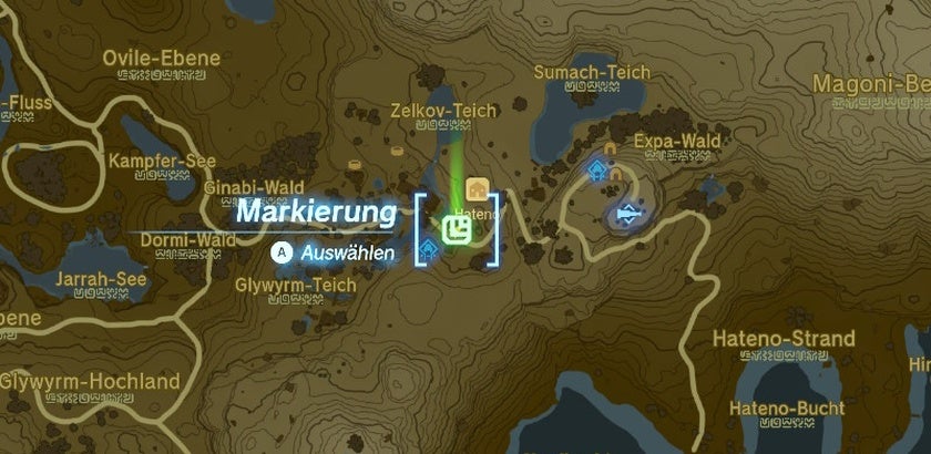 Zelda Tears of the Kingdom Alle Brunnen mit Karte und Fundorten (Der