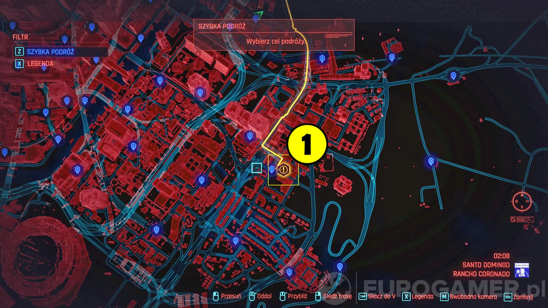 Cyberpunk 2077 Sturm und drang zasadzka na vana Eurogamer.pl