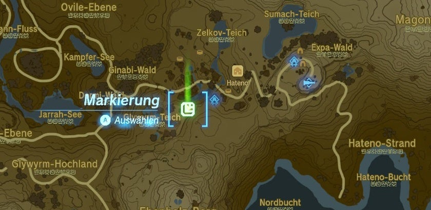 Zelda Tears of the Kingdom Alle Brunnen mit Karte und Fundorten (Der