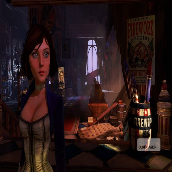 Bioshock Infinite - Pursuing Elizabeth Gameplay (PC) 