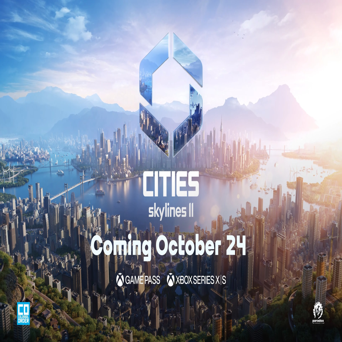 Cities Skylines 2 coming to Xbox Series X, S and PC on October 24