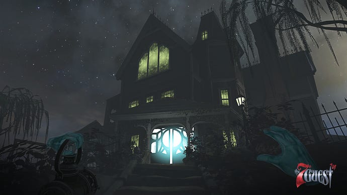 A haunted house from The 7th Guest VR