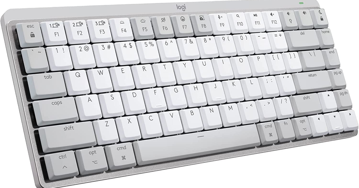 O teclado MX Mechanical Mini compatível com Mac da Logitech caiu para £ 99,99 na Currys
