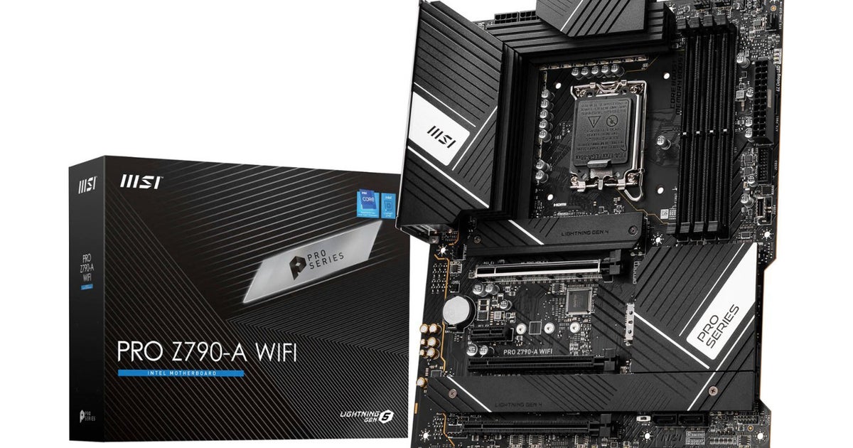 Placa-mãe Pro Z790-A WiFi da MSI está com desconto de US$ 85 na Best Buy