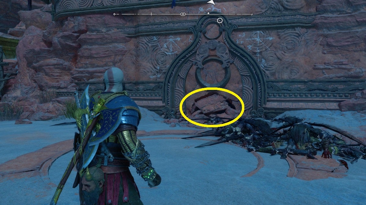 God of War Ragnarök Die verbotenen Sande Alle Sammelobjekte finden (Nornentruhen, Wissen