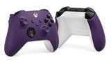 The front and back of the new Astral Purple Xbox wireless controller