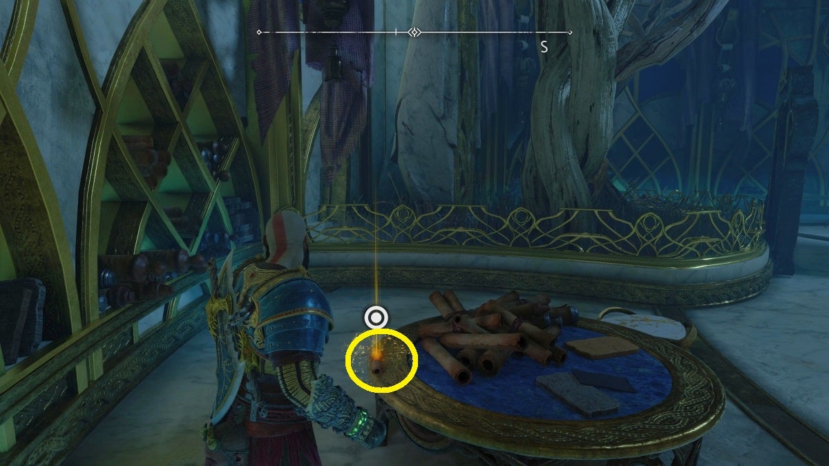 God of War Ragnarök Die verbotenen Sande Alle Sammelobjekte finden (Nornentruhen, Wissen