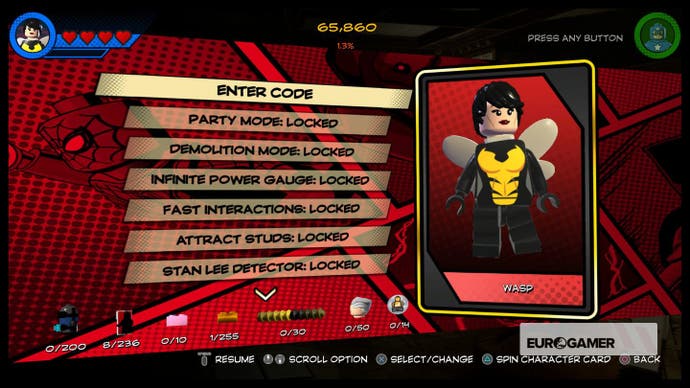 Lego Marvel Superheroes 2 Gwenpool Cheat Code LEGO Marvel Super Heroes 2 cheats and codes list | Eurogamer.net