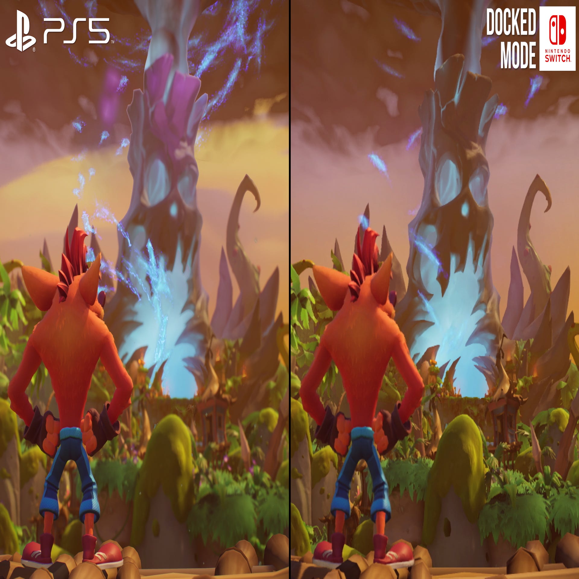 Crash Bandicoot 4 Switch port seems to have reworked models and assets  instead of just decreasing the resolution