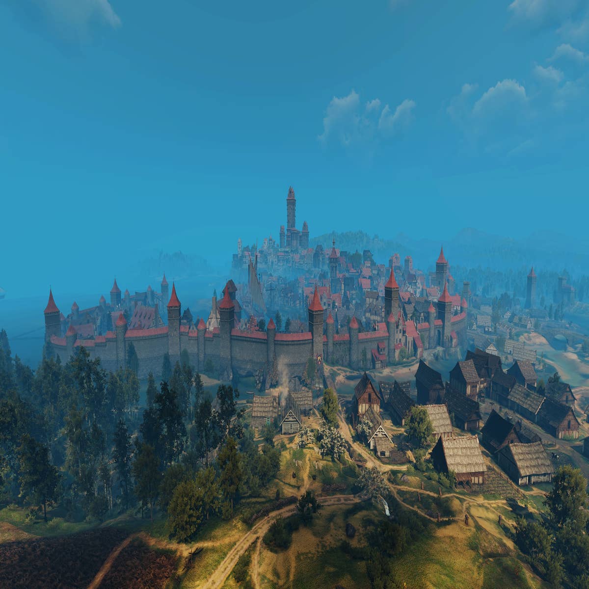 The oft-overlooked first Witcher has one of the best cities in
