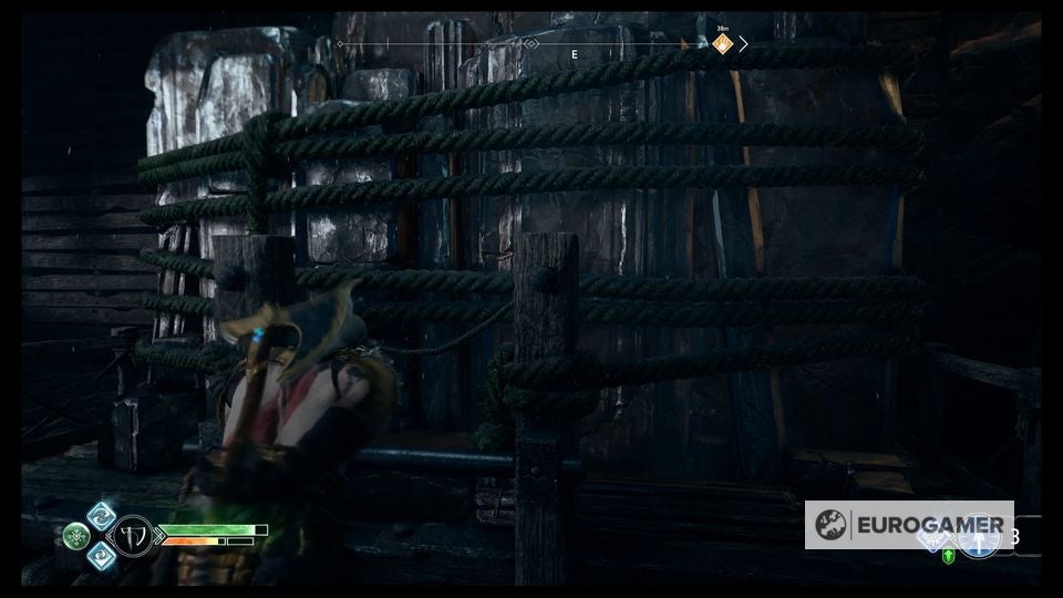 God of War Witch's Cave puzzle solutions explained, Lake of Nine and the Foothills