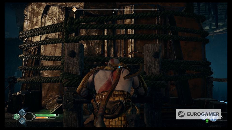 God of War Witch's Cave puzzle solutions explained, Lake of Nine and