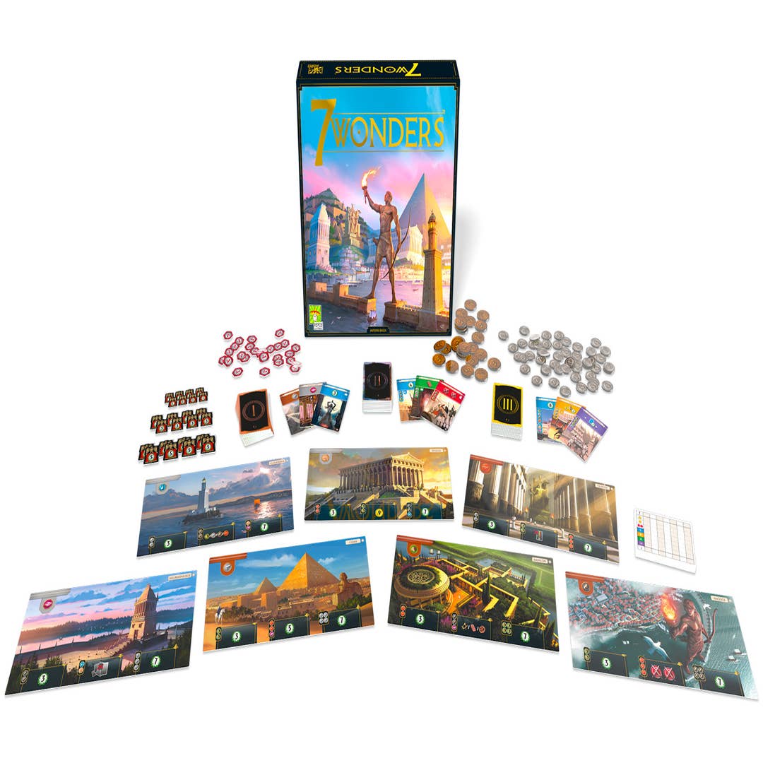 7 Wonders Duel gets official solo rules for playing the card game