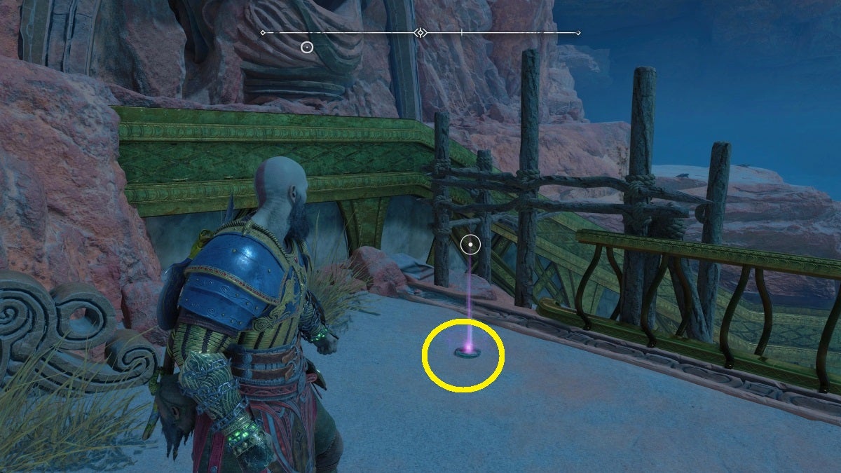 God of War Ragnarök Die verbotenen Sande Alle Sammelobjekte finden (Nornentruhen, Wissen