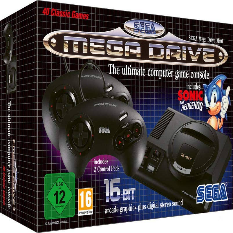 Mega Drive Mini Launches Worldwide September 19; Included Titles