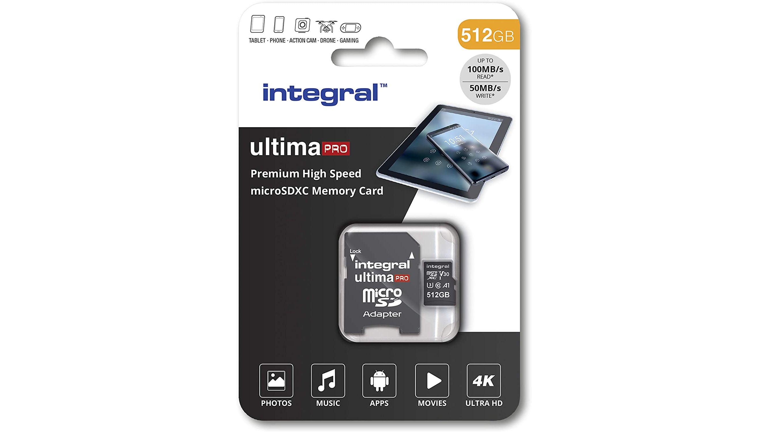 This 512GB Integral Micro SD is just £42 right now and ideal for
