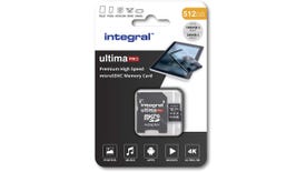 an integral ultima pro micro sd card with 512gb/500gb capacity