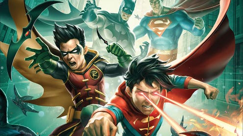 Image for Watch the Batman and Superman: Battle of the Super Sons panel from NYCC '22 live!